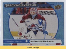 2025-26 Upper Deck Series 1 Tracking Systems Mackenzie Blackwood #TS-9 READ b3q