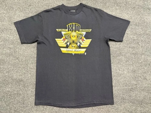 Vintage 80s Harley-Davidson T-Shirt Single-Stitch Legend Mak 1980s vintage concert t-shirt, vintage, size XL, single stitch, B+ condition
