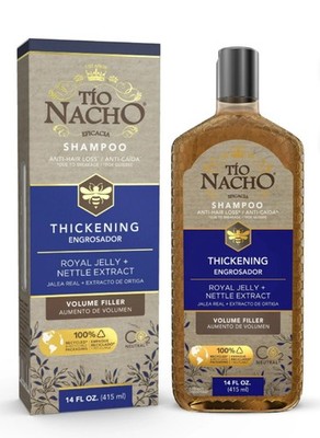 Tío Nacho Thickening Shampoo Royal Jelly + Nettle Extract 14 fl oz (415 ml)