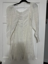 Love Shack fancy Women’s White Dress