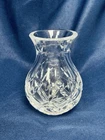 Vintage WATERFORD CRYSTAL POSY BUD VASE 3.75" ETCHED