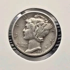 1944-P Mercury Dime 90% Silver US Mint Philadelphia
