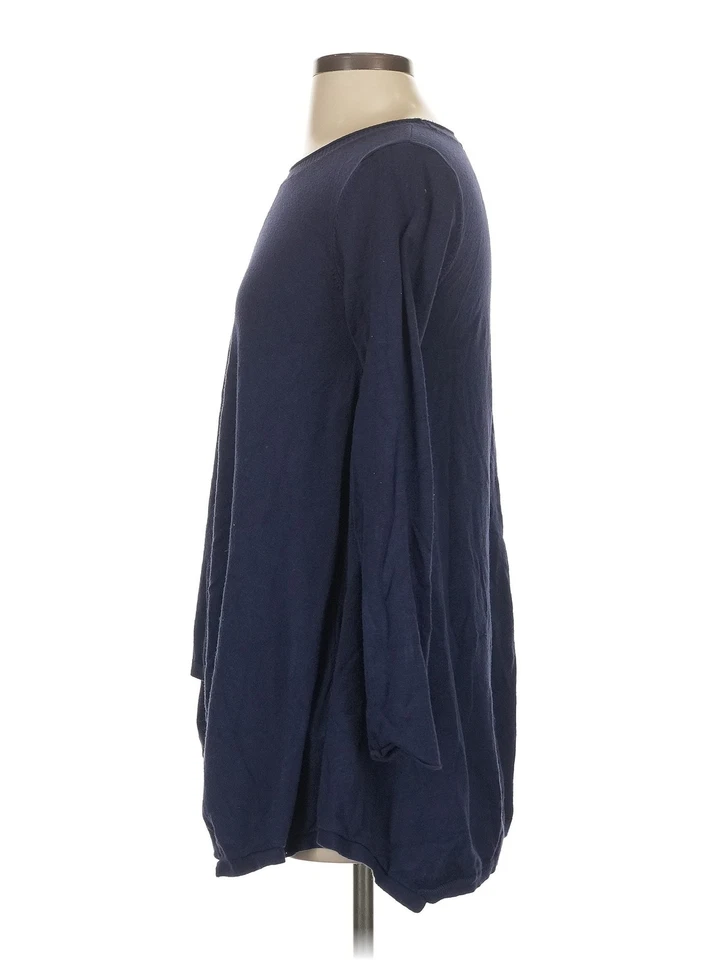 Suéter suéter azul CONTEXT exclusivo para mujer Lord & Taylor S Foto 4 de 4