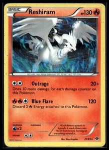 Pokemon Next Destinies 21/99 Reshiram