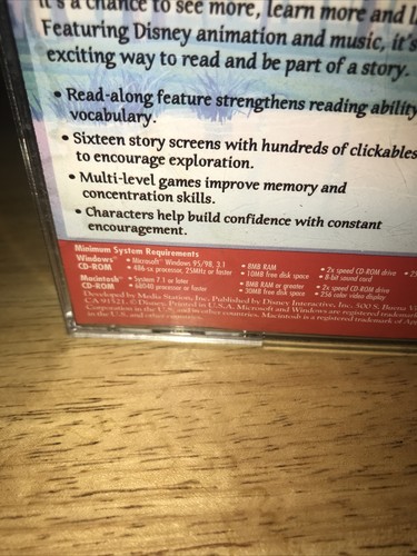 Disney's Animated Storybook: Pocahontas (Jewel Case) - Picture 9 of 9