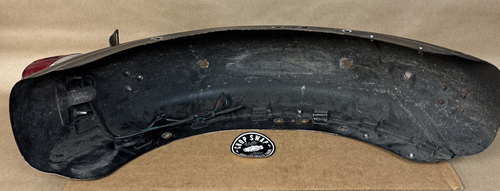 Guardabarros trasero genuino Harley-Davidson Sportster, 82-03, 59674-81C, luz trasera, placa - Imagen 11 de 15