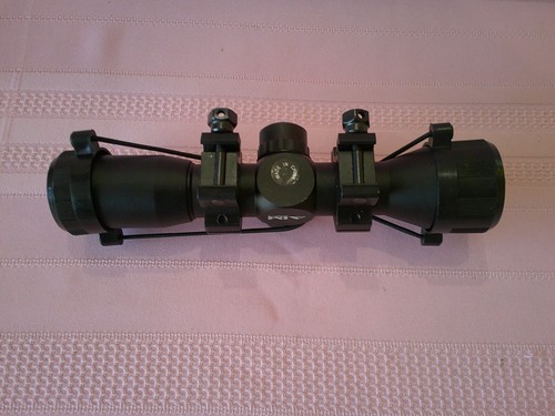 Aim Sports 4X32 Compact Rangefinder Scope with Rings. - Picture 5 of 6