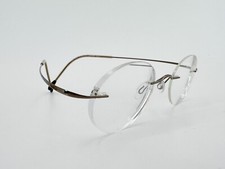 Silhouette 7395 Eyeglasses FRAMES 6055 Brown . 24-140 Titanium J198