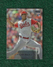 TYLER MAHLE - 2018 TOPPS STADIUM CLUB ROOKIE CARD #132 - REDS - RANGERS - GIANTS. rookie card picture