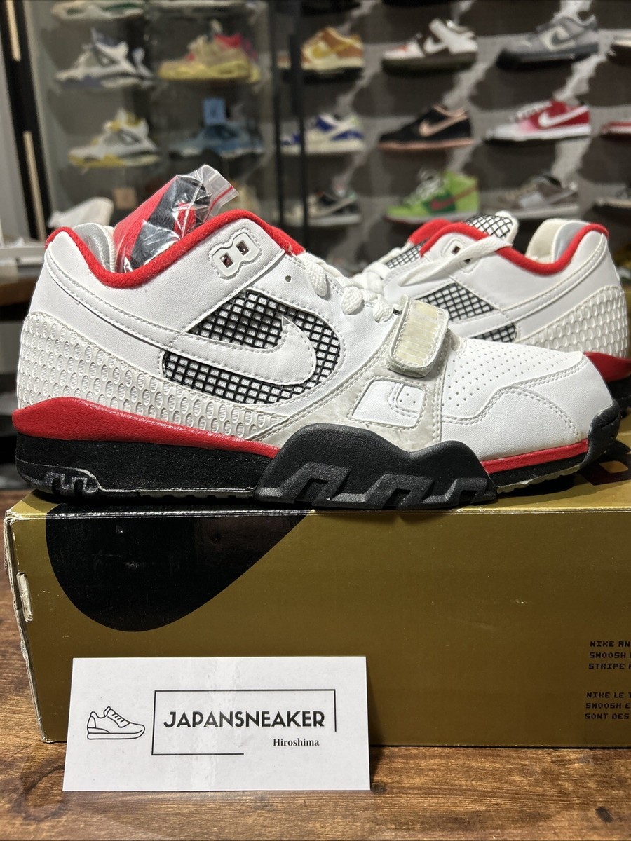 Size 10.5 - Nike Air Trainer 2 SB Supreme White Fire Red 317646 