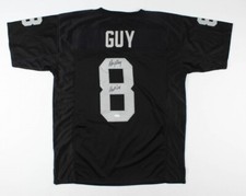 Ray Guy Signed Los Angeles Raiders Jersey 