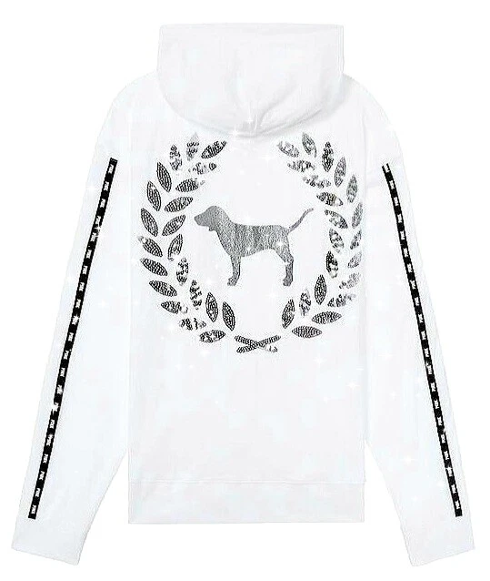 PINK Polyester White Tops for Women