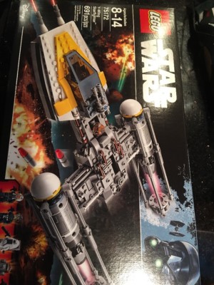 LEGO STAR WARS SET 75172 Y-WING STARFIGHTER Authentic New Sealed WEAR DENTS BOX