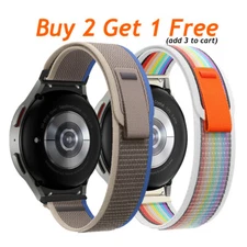 Trail Loop Band Nylon Strap For Samsung Galaxy Watch 7 6 5 44MM 6Claasic 43/47MM