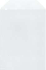 100 Clear Stamp and Die Storage Pockets Plastic Bags, Compatible with Avery Elle