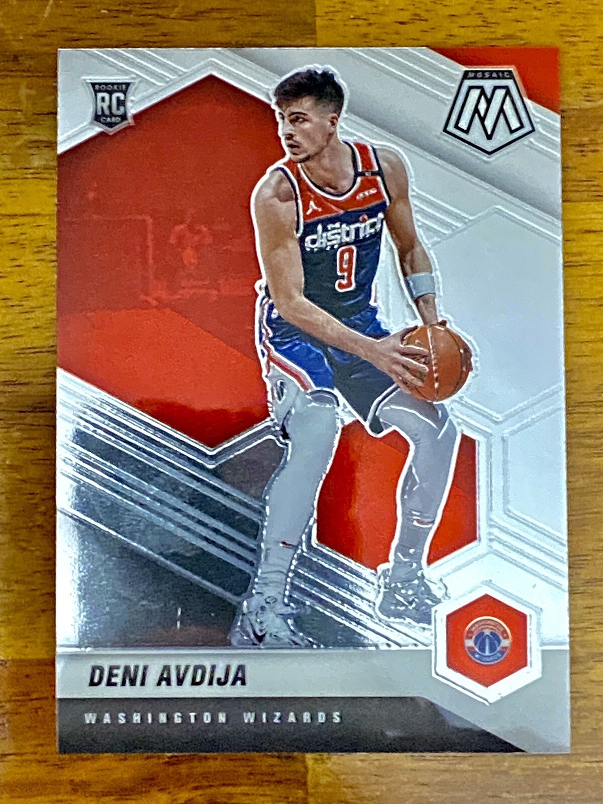 2020-21 Panini Mosaic - NBA Debut Silver Prizm #272 Deni Avdija (RC)