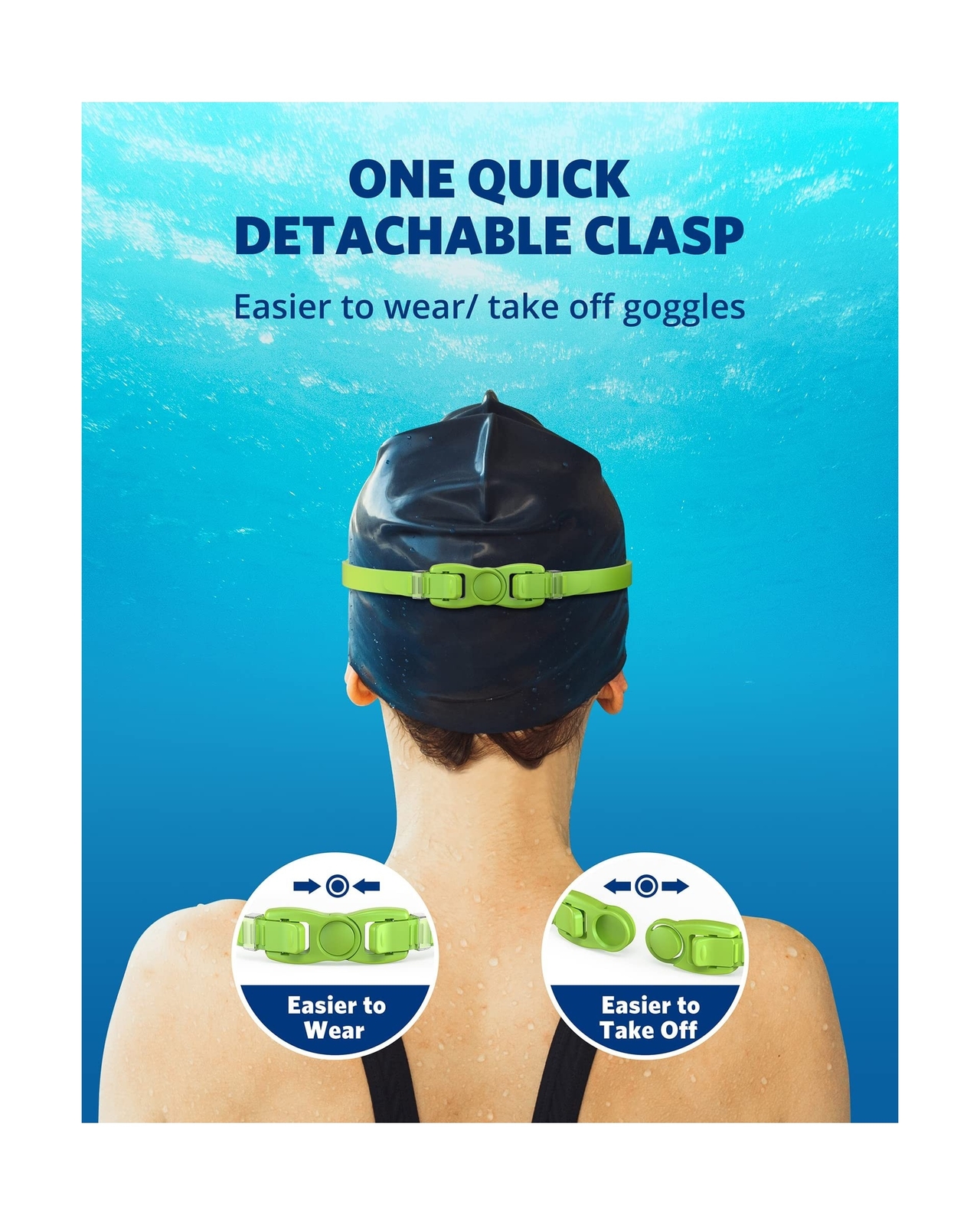 Aegend Swim Goggles, 2 Pack Swimming Goggles No Leaking Adult Men Women