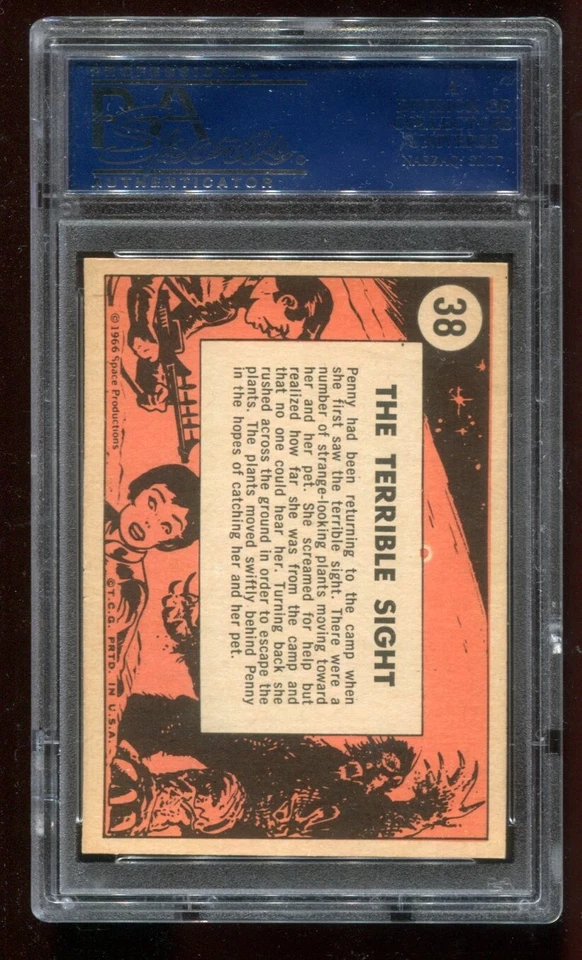 1966 Lost In Space #38 The Terrible Sight PSA 6 EX-MT - Image 3 of 3