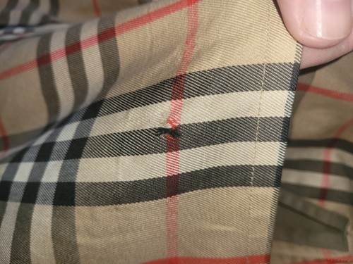 Burberrys Trench Coat Sz 10–12 Nova Check + Burberrys Cashmere Scarf - Picture 22 of 24