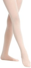 NEW Danskin Little Girls Microfiber Footed Tight Ballet Pink, Small 4/6 3 Pak
