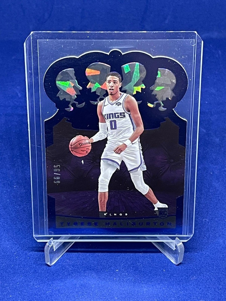 シングルカード 20-21 Crown e Tyrese Haliburton TYRESE HALIBURTON 2020-21 PANINI CROWN ROYALE BLUE ICE