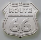 Route 66 1 oz Silver - California Santa Monica Pier By SMI