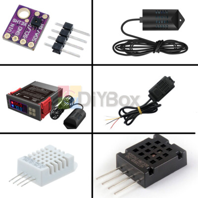 AM2302/SHT20/SHT30/DHT22 Digital Temperature and Humidity Sensor Module Probe