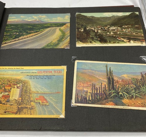 Vintage 1960-1990's Photo Album 55 Postcards - 10.5” x 13.5” Travel Ephemera - Picture 5 of 17