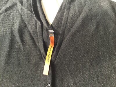 Gilet Court Cache-épaules Cop.Copine - Taille 36 - Angora Noir - Occasion Très Bon état