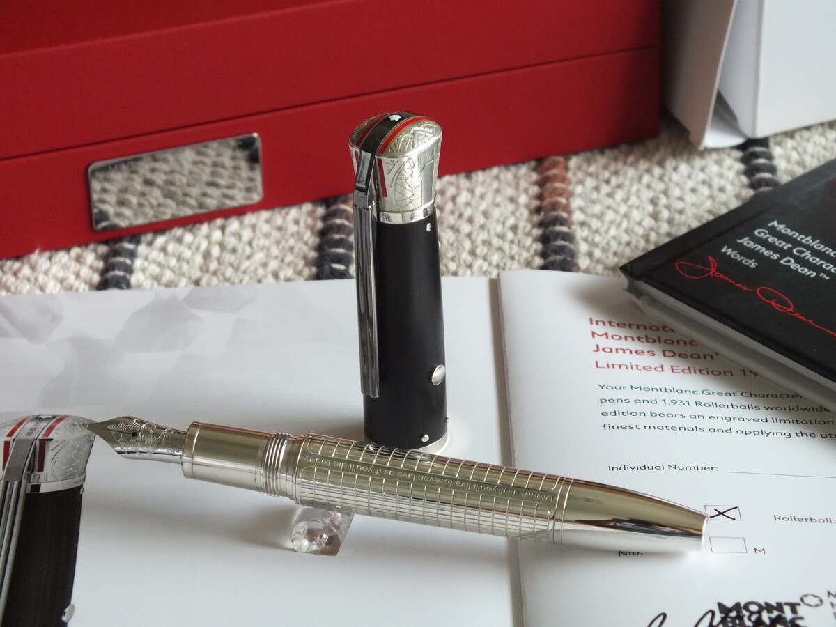 Montblanc 2018 Great Characters 1931 James Dean Sterling Fountain