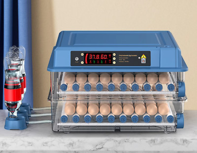Household Chicken Duck Goose and Egg Incubator Fully Automatic Dual Power Supply