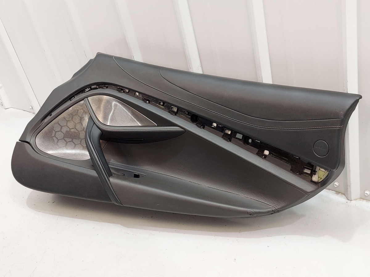 2018 Mclaren 720s Front RH Right Door Card Inner Trim Panel Black