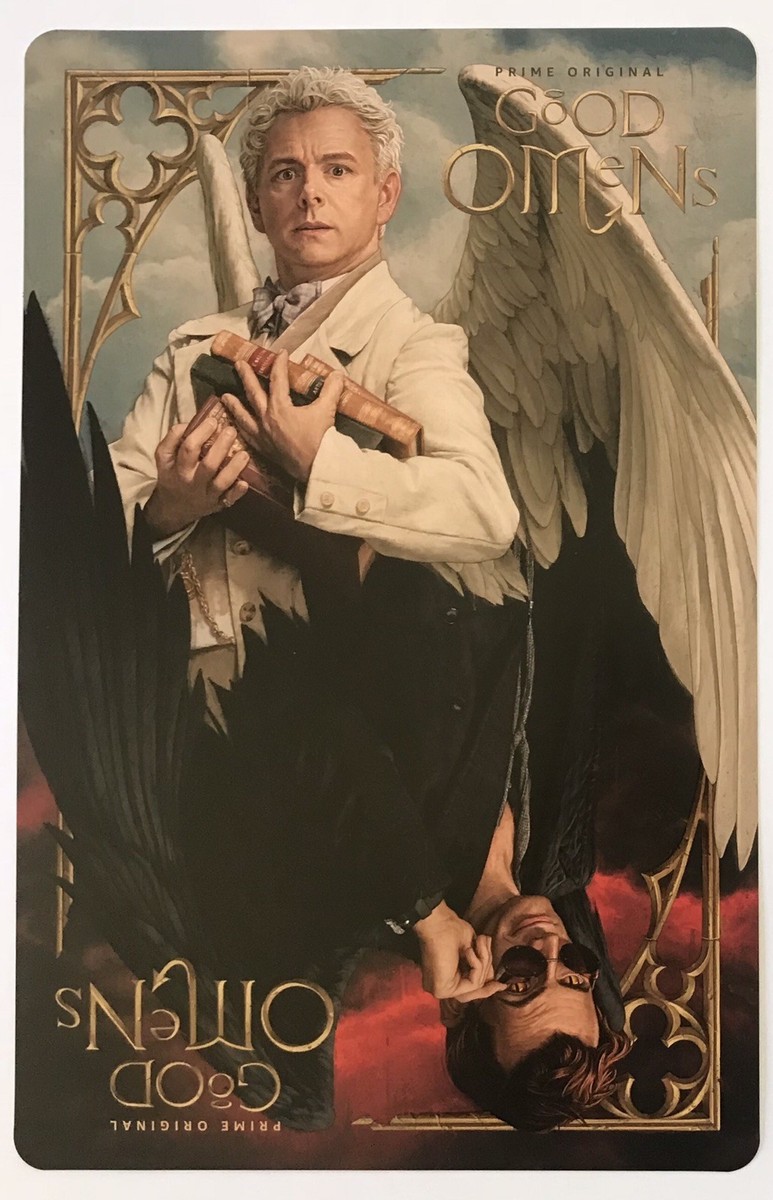 Good Omens NYCC Neil Gaiman David Tennant Sheen Hamm Amazon
