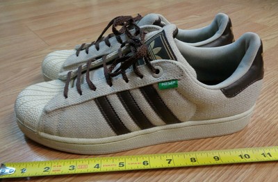 hemp adidas shell toe