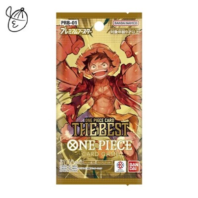 1 Pack ONE PIECE Card Game THE BEST Booster Pack PRB-01