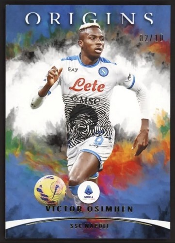 Victor Osimhen [Gold] #95 2021 Panini Chronicles Serie A card