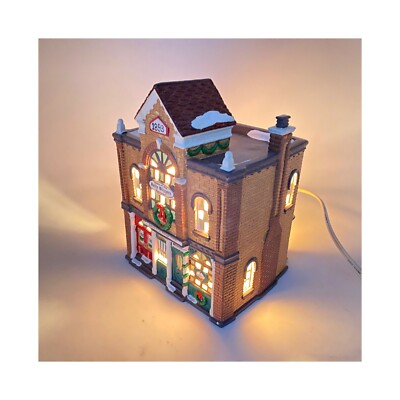 VTG Department 56 Snow Village Print Shop & Village News 5425-9 in Box 1992