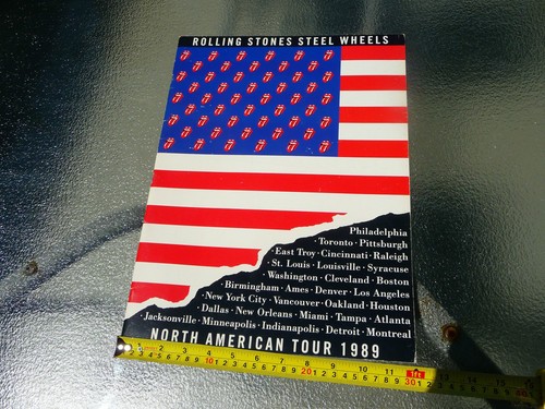 The Rolling Stones: Steel Wheels North AmericaTour1989 Program Souvenir Booklet. - Picture 2 of 4