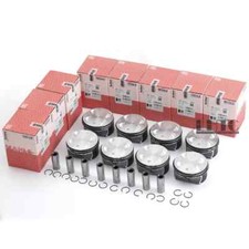 8x Pistons & Rings Set STD ?93mm for BMW 550i 750Li E60 E61 E63 E64 N62B48 4.8L