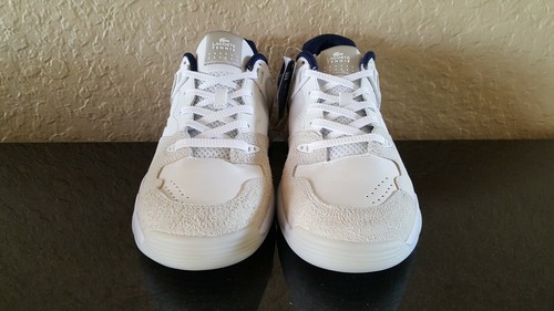 Lacoste Men's T-Point 721 Leather and Suede Tennis Shoes Sneakers - 第 3/12 張圖片