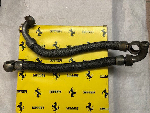 Ferrari 308 Mondial Oil lines early OEM good used lines