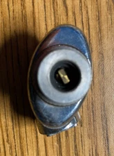 VINTAGE PLASTIC CHROME SCHRADER VALVE HEAD FOR SILCA IMPERO FRAME PUMP