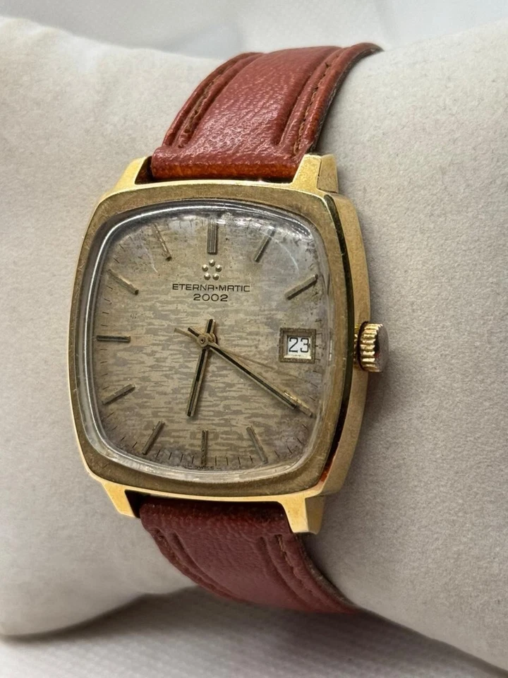 Fully Serviced Eterna Matic 2002 Vintage Watch Automatic 25J Swiss Made 36mm - Image 3 of 4