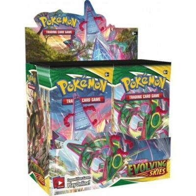 Pokemon Sword & Shield Evolving Skies Sealed Booster Box 36 Booster Packs Neu A5