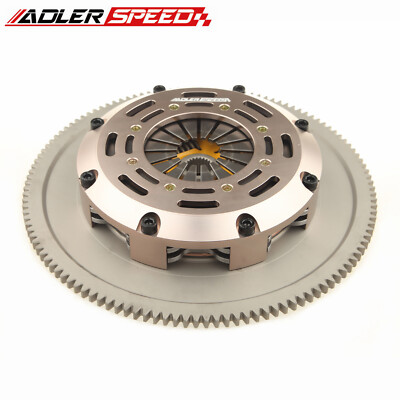 SPRUNG CLUTCH TWIN DISC KIT +FLYWHEEL FOR 13-19 SCION FR-S SUBARU BR-Z FT86 GT86