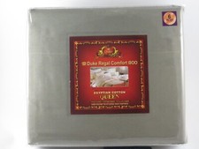 Sheet Set Queen 6pc SAGE color - 800tc -Microfiber Silk Feel