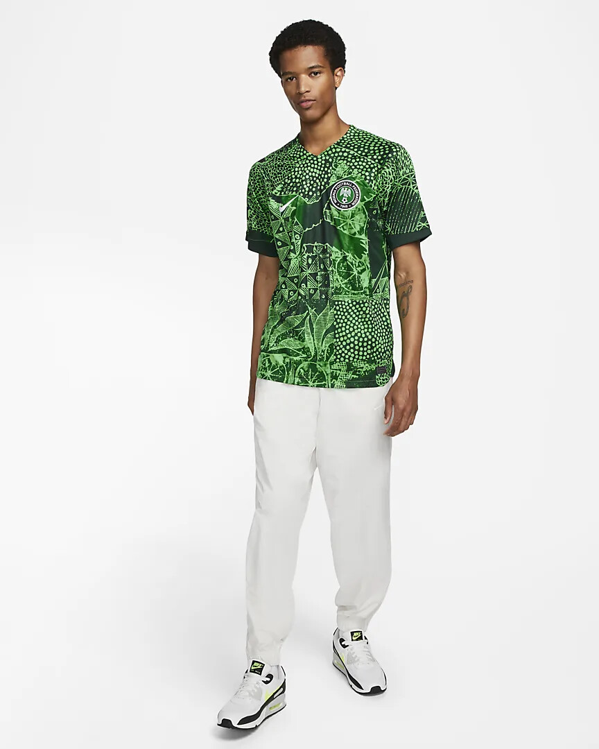 【希少品】ナイジェリア公式 Nike Dri-FIT ジャージ XL NIKE NIGERIA Super 🦅 Team DN0696-329 DRI-FIT ENGINEERED