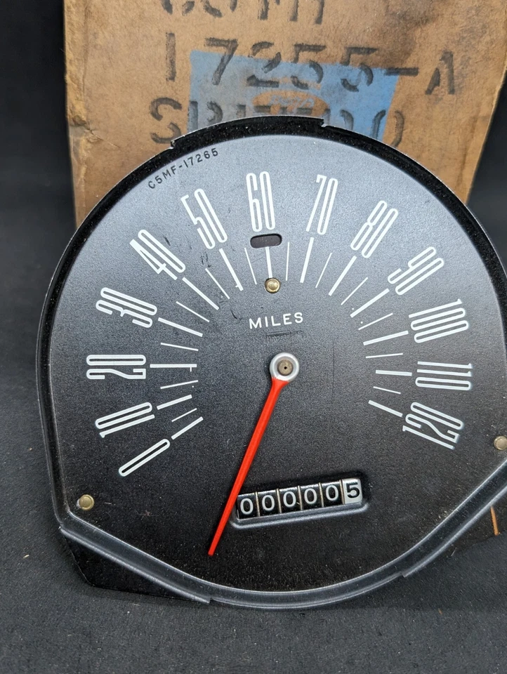 Nuevo de Lote Antiguo 1965 Mercury Monterey Montclair Park Lane Instrumento Cuadro Medidor Velocímetro Foto 3 de 4