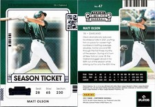 2021 Panini Contenders Baseball Base & Inserts - You Pick - Buy More and Save