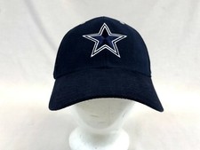 Youth Dallas Cowboys Baseball Cap Strapback Hat Blue Star Emblem NFL Football